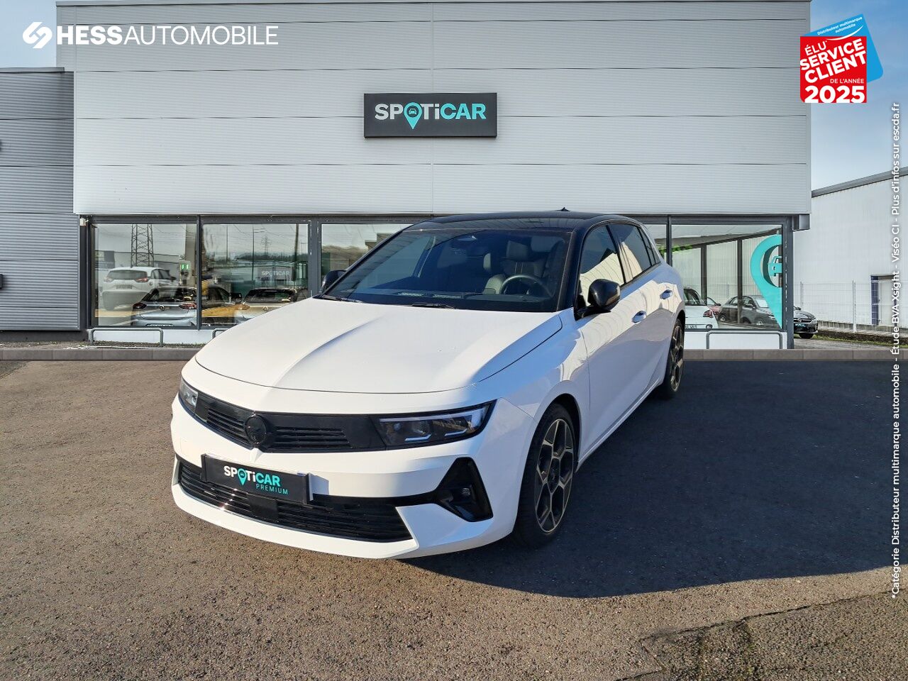 Véhicule neuf OPEL ASTRA 1.2 TURBO HYBRID 136CH GS E-DCT 6 chez Opel Metz