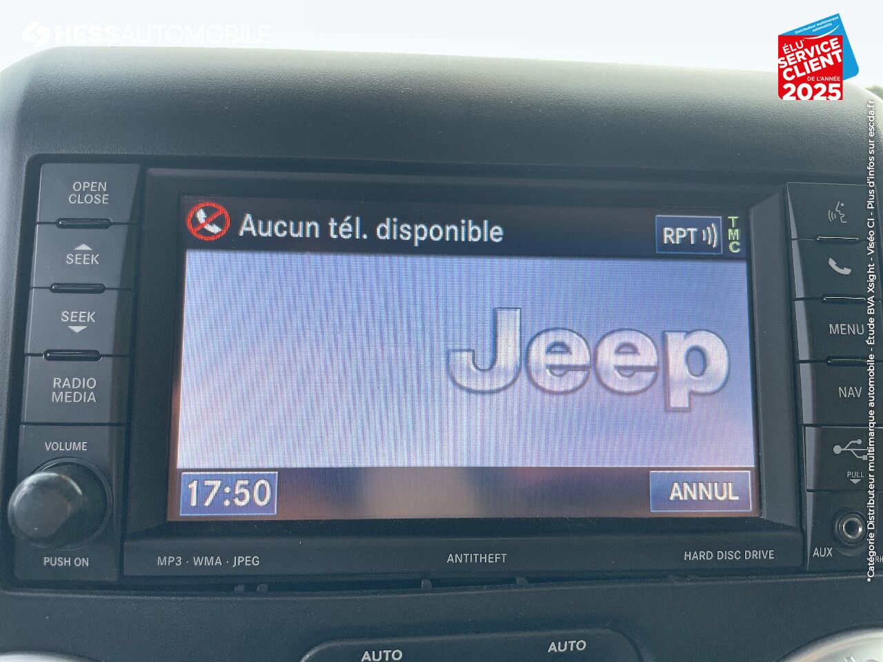 Véhicule d'occasion JEEP WRANGLER 2.8 CRD 200 FAP SAHARA chez Fiat Besançon