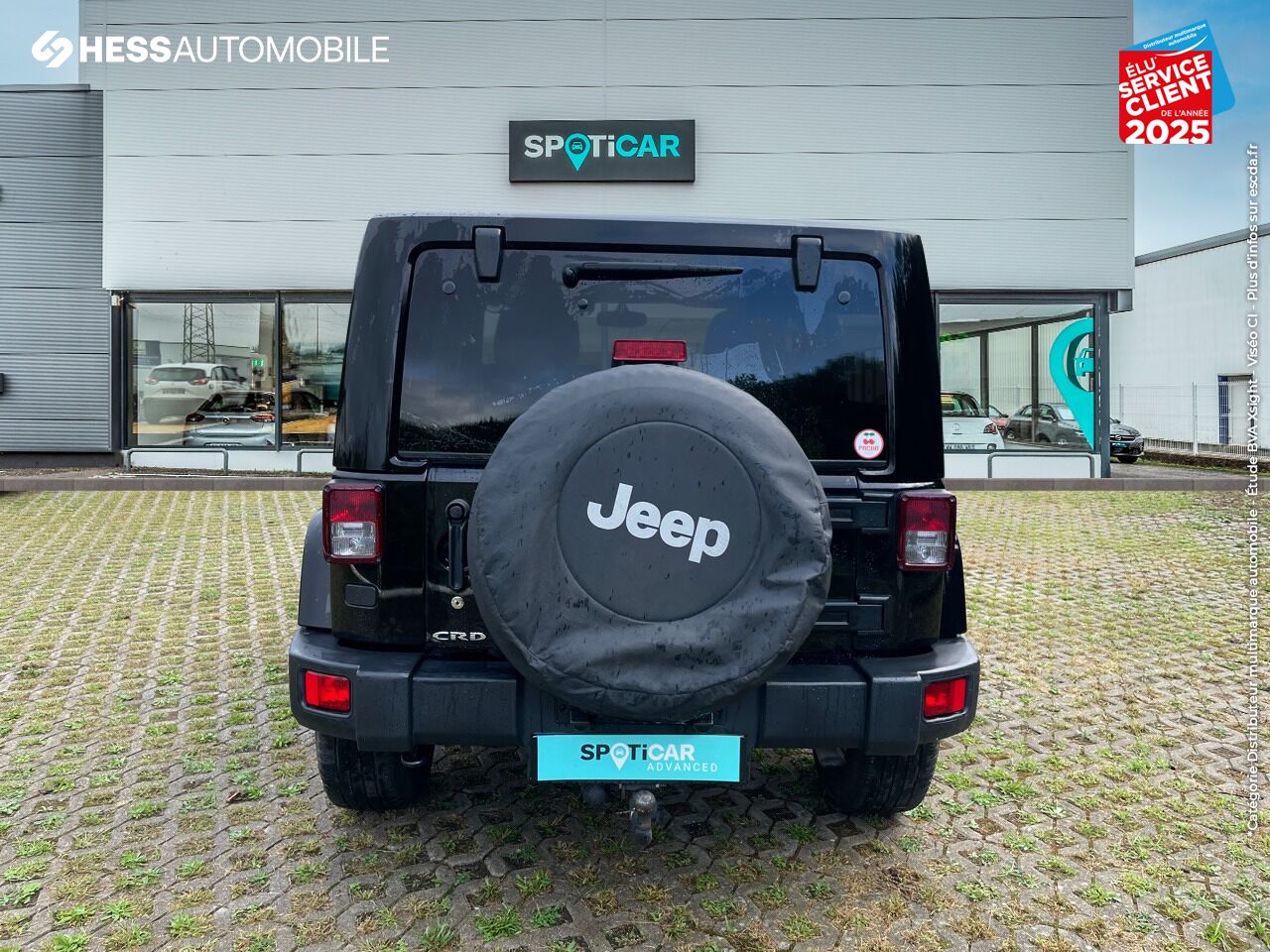 Véhicule d'occasion JEEP WRANGLER 2.8 CRD 200 FAP SAHARA chez Fiat Besançon