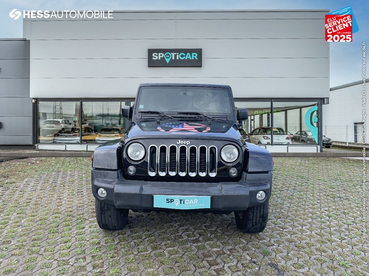 Véhicule d'occasion JEEP WRANGLER 2.8 CRD 200 FAP SAHARA chez Fiat Besançon