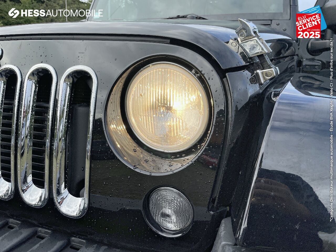 Véhicule d'occasion JEEP WRANGLER 2.8 CRD 200 FAP SAHARA chez Fiat Besançon