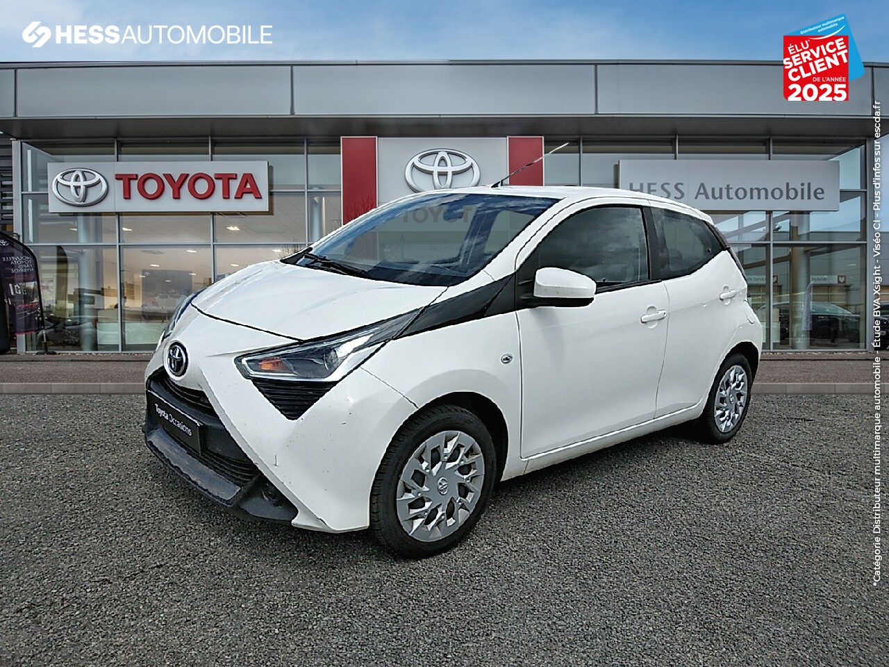 Véhicule d'occasion TOYOTA AYGO 1.0 VVT-I 72CH X-PLAY X-APP 5P MC18 chez Toyota Forbach