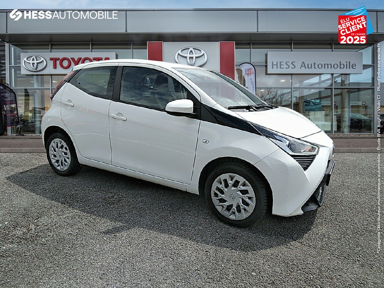 Véhicule d'occasion TOYOTA AYGO 1.0 VVT-I 72CH X-PLAY X-APP 5P MC18 chez Toyota Forbach
