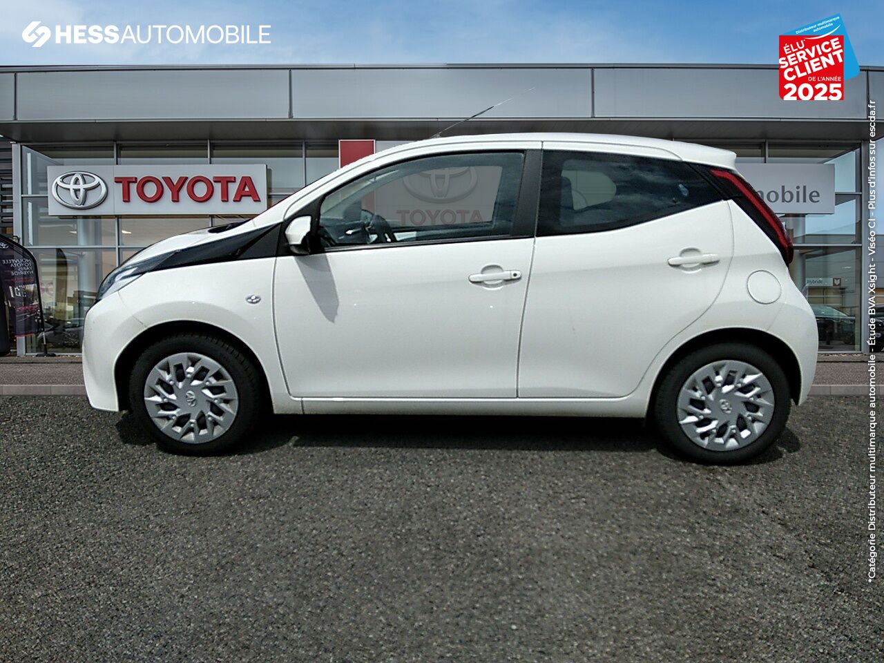 Véhicule d'occasion TOYOTA AYGO 1.0 VVT-I 72CH X-PLAY X-APP 5P MC18 chez Toyota Forbach