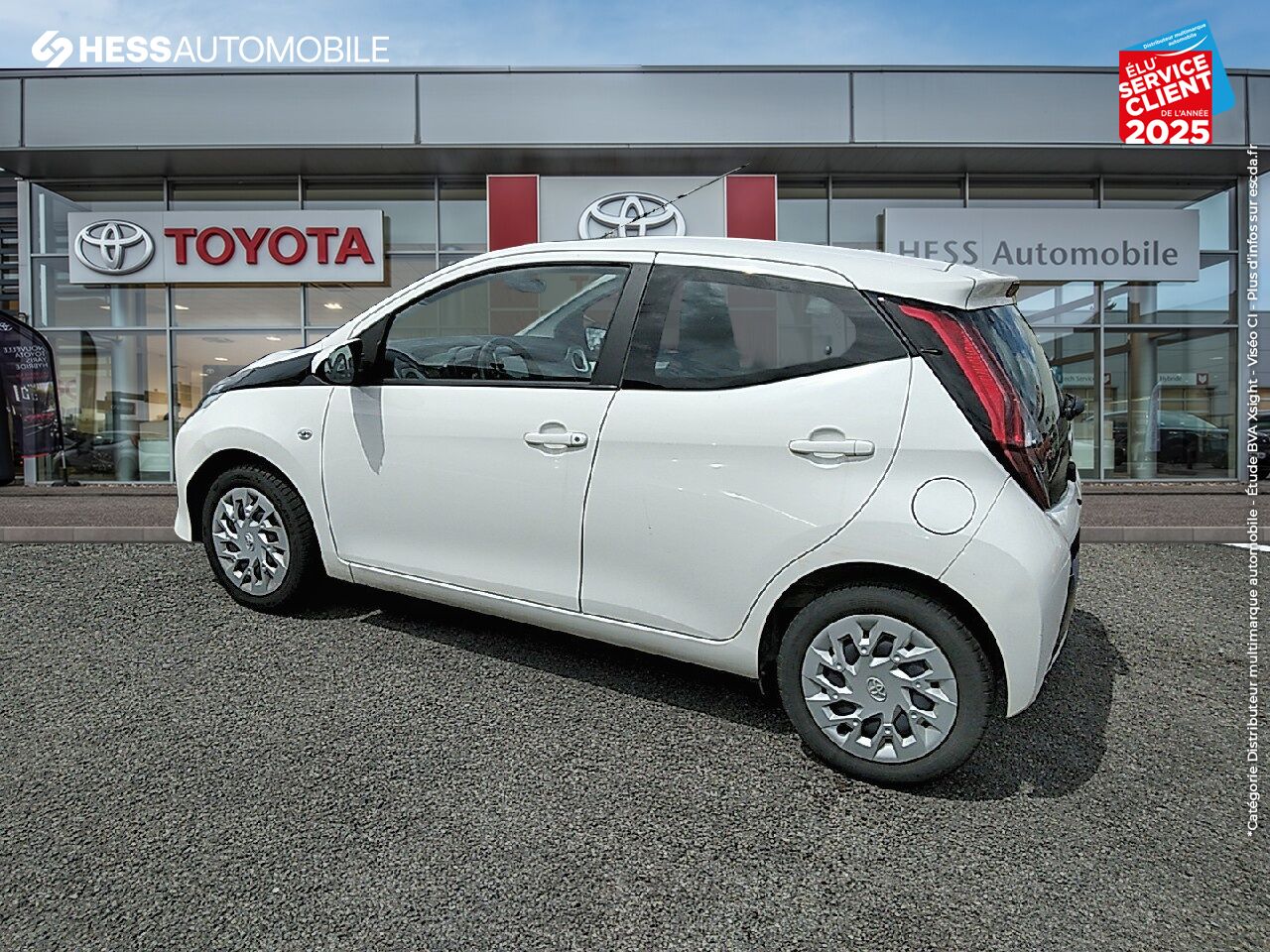 Véhicule d'occasion TOYOTA AYGO 1.0 VVT-I 72CH X-PLAY X-APP 5P MC18 chez Toyota Forbach