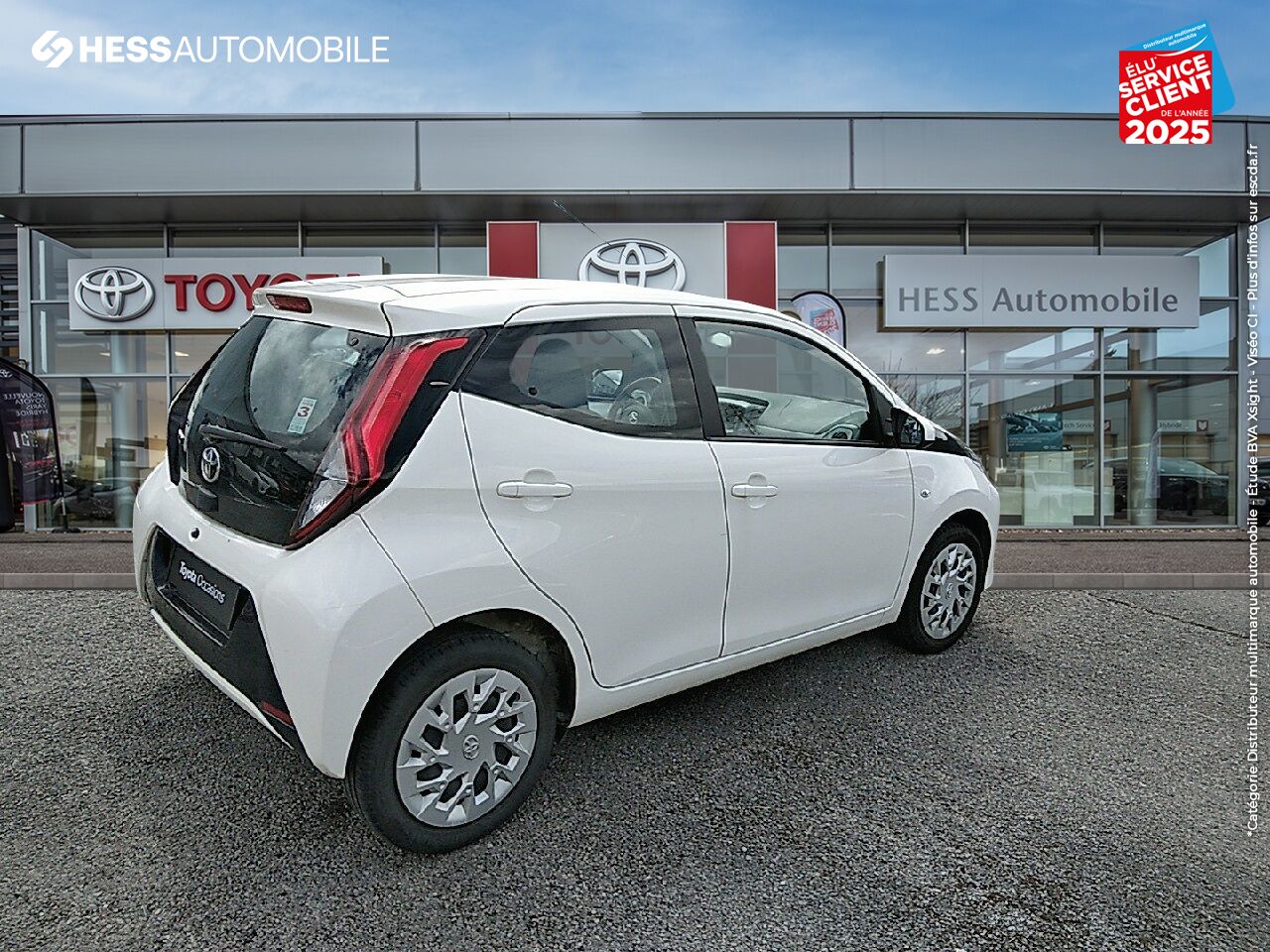 Véhicule d'occasion TOYOTA AYGO 1.0 VVT-I 72CH X-PLAY X-APP 5P MC18 chez Toyota Forbach