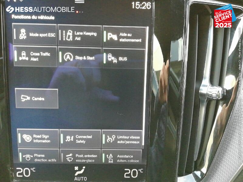 Véhicule d'occasion VOLVO XC60 D5 ADBLUE AWD 235CH R-DESIGN GEARTRONIC GPS CAM360 CARPLAY chez Volvo Metz