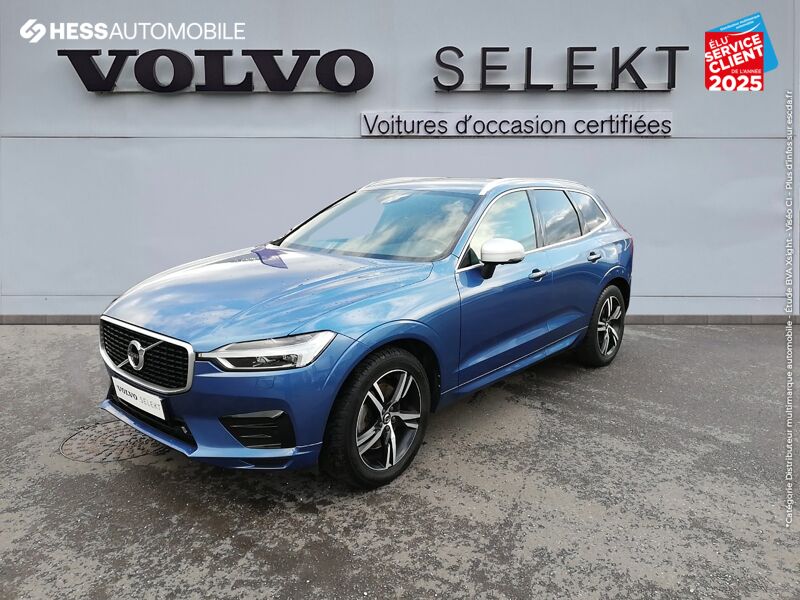 Véhicule d'occasion VOLVO XC60 D5 ADBLUE AWD 235CH R-DESIGN GEARTRONIC GPS CAM360 CARPLAY chez Volvo Metz