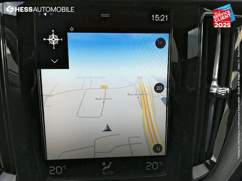 Véhicule d'occasion VOLVO XC60 D5 ADBLUE AWD 235CH R-DESIGN GEARTRONIC GPS CAM360 CARPLAY chez Volvo Metz