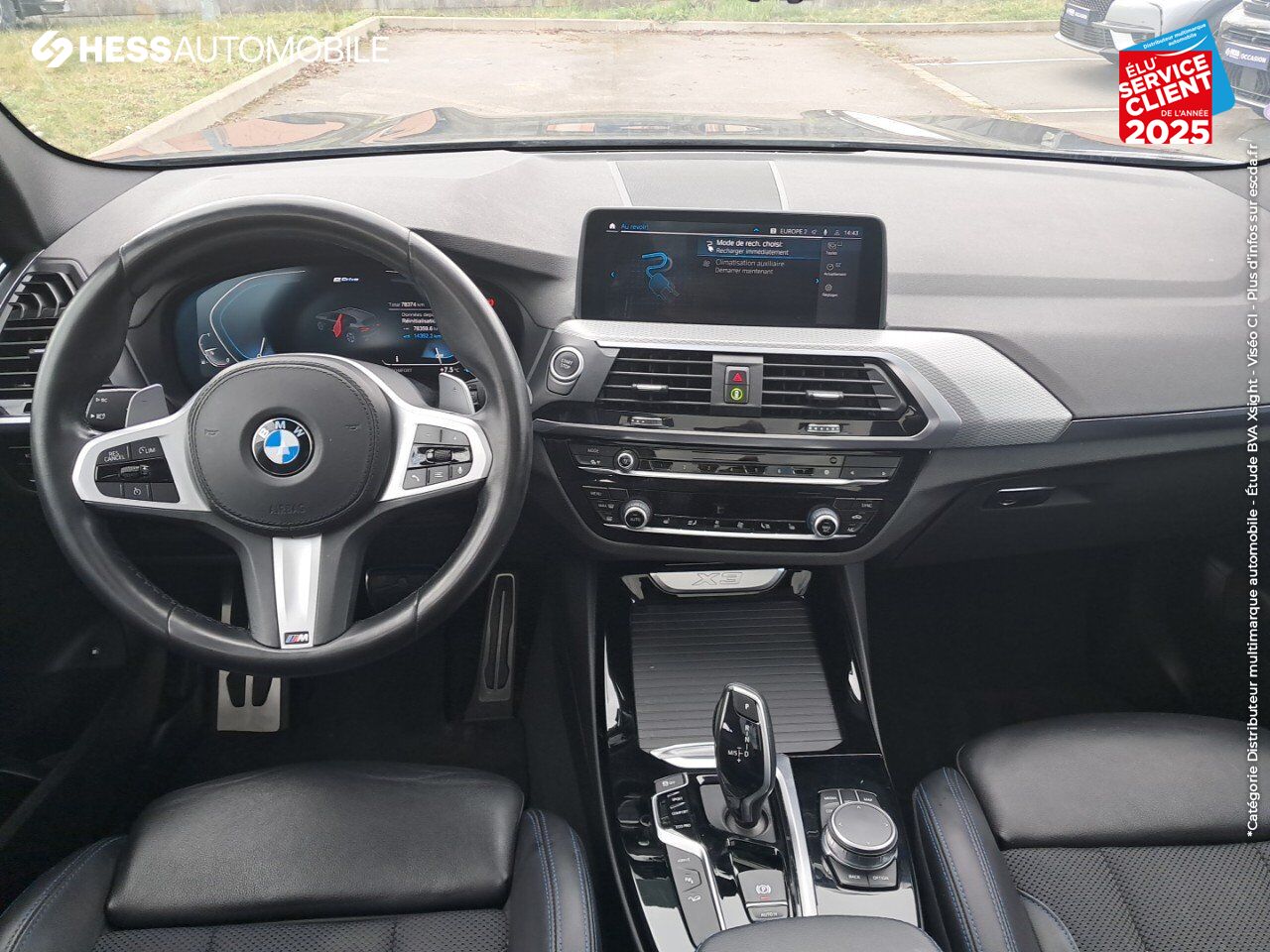 Véhicule d'occasion BMW X3 XDRIVE30E 292CH M SPORT chez BMW Lons le Saunier