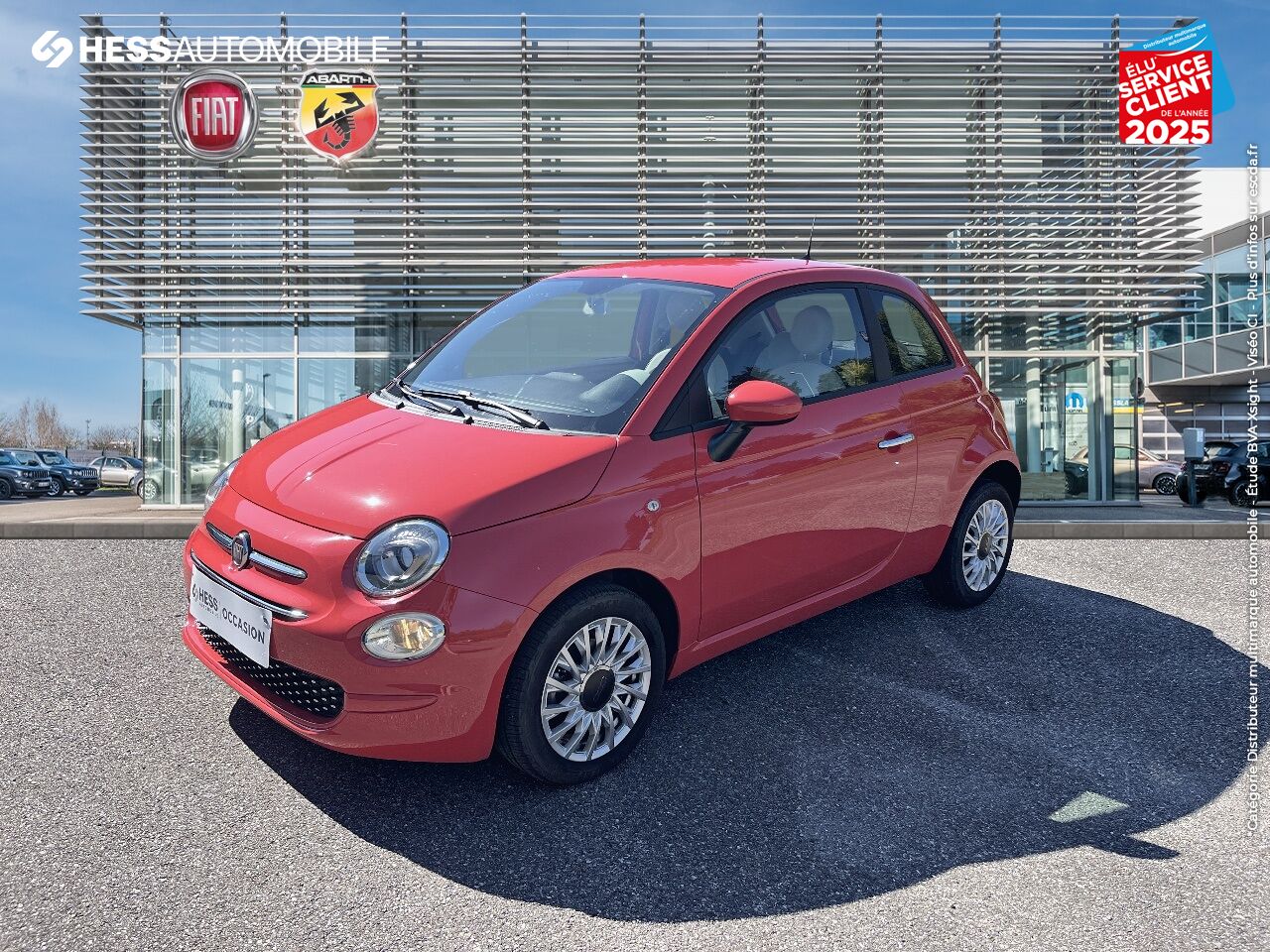 Véhicule d'occasion FIAT 500 1.0 70CH BSG SS LOUNGE chez Fiat 500 occasion