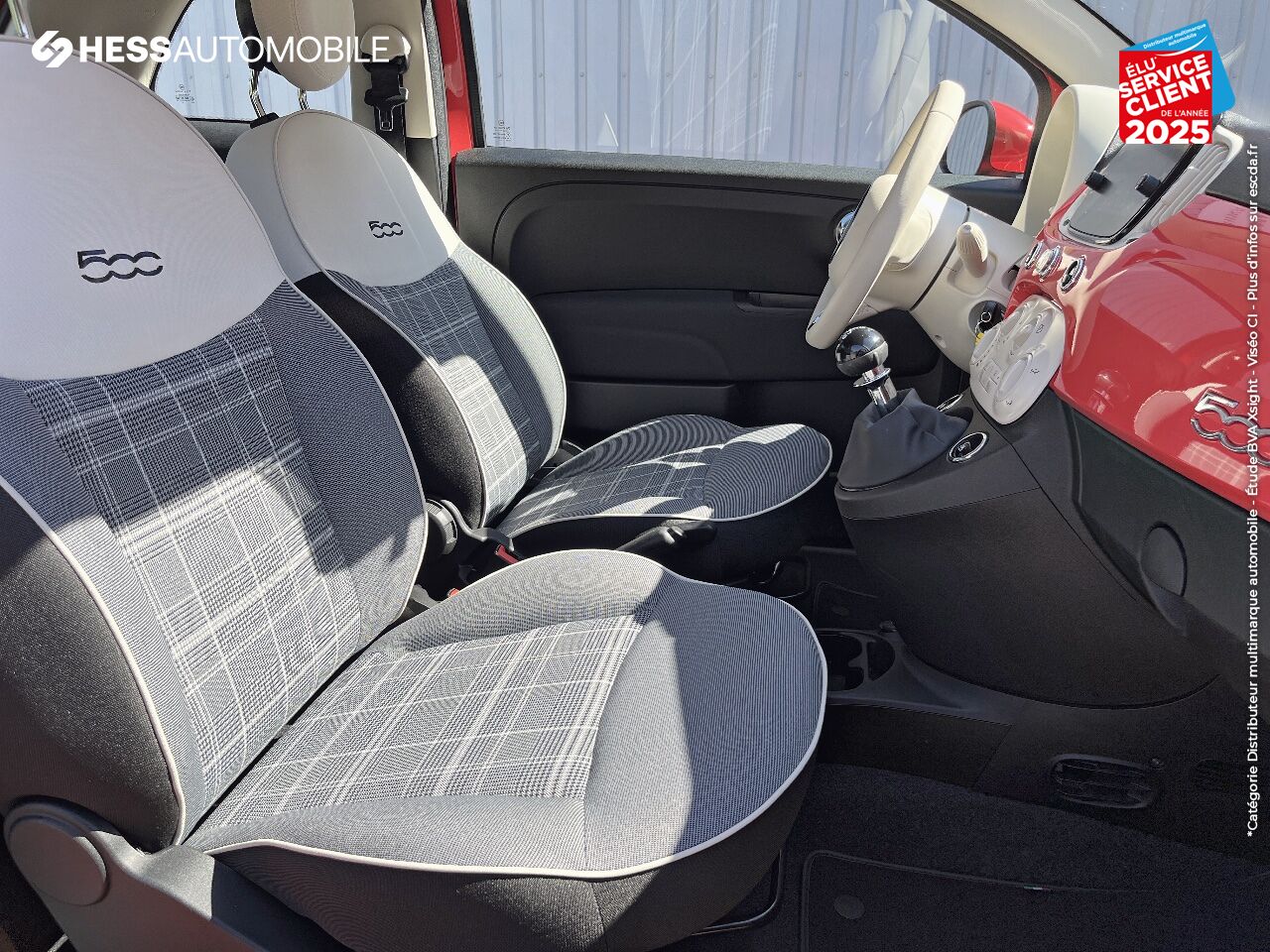 Véhicule d'occasion FIAT 500 1.0 70CH BSG SS LOUNGE chez Fiat 500 occasion