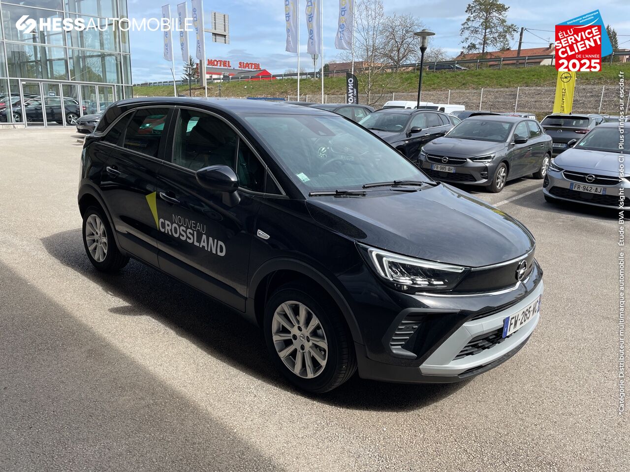 Véhicule d'occasion OPEL CROSSLAND 1.5 D 110CH ELEGANCE chez Opel Besançon