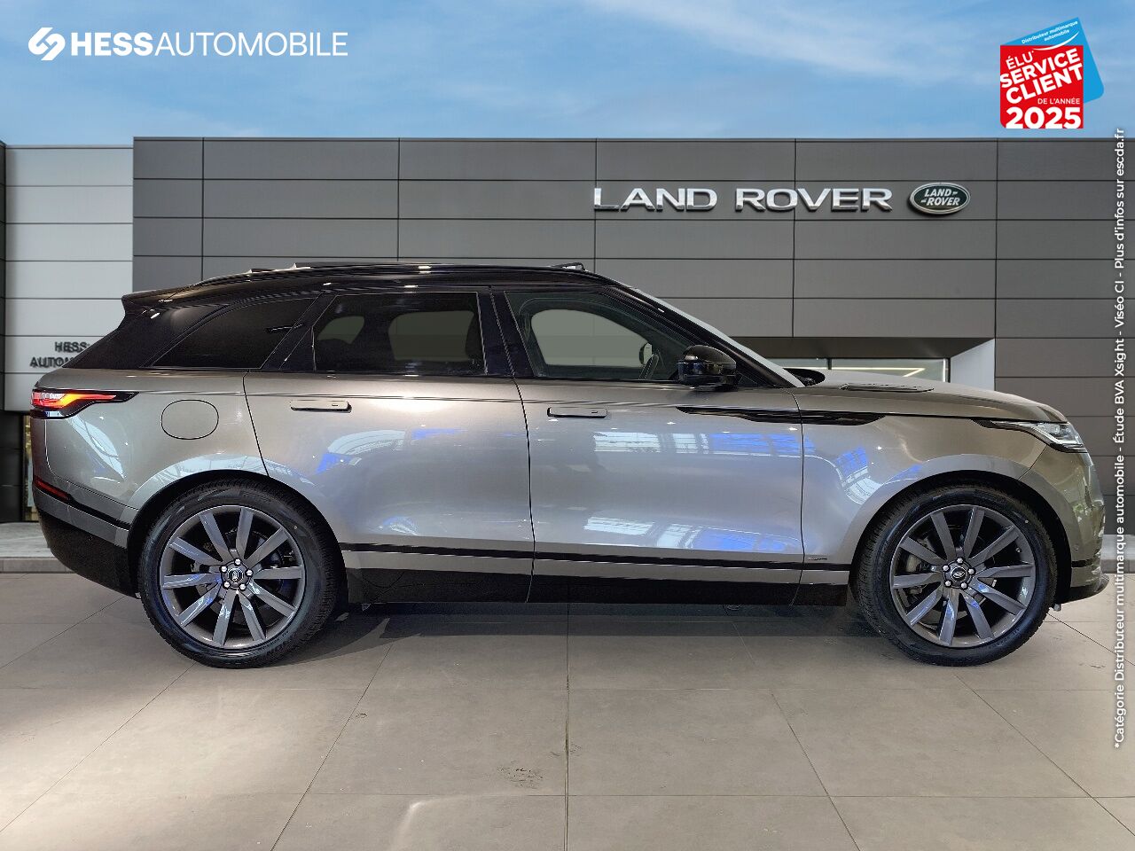 Véhicule d'occasion LAND-ROVER RANGE ROVER VELAR 3.0P V6 380CH R-DYNAMIC HSE AWD BVA chez Land Rover Strasbourg