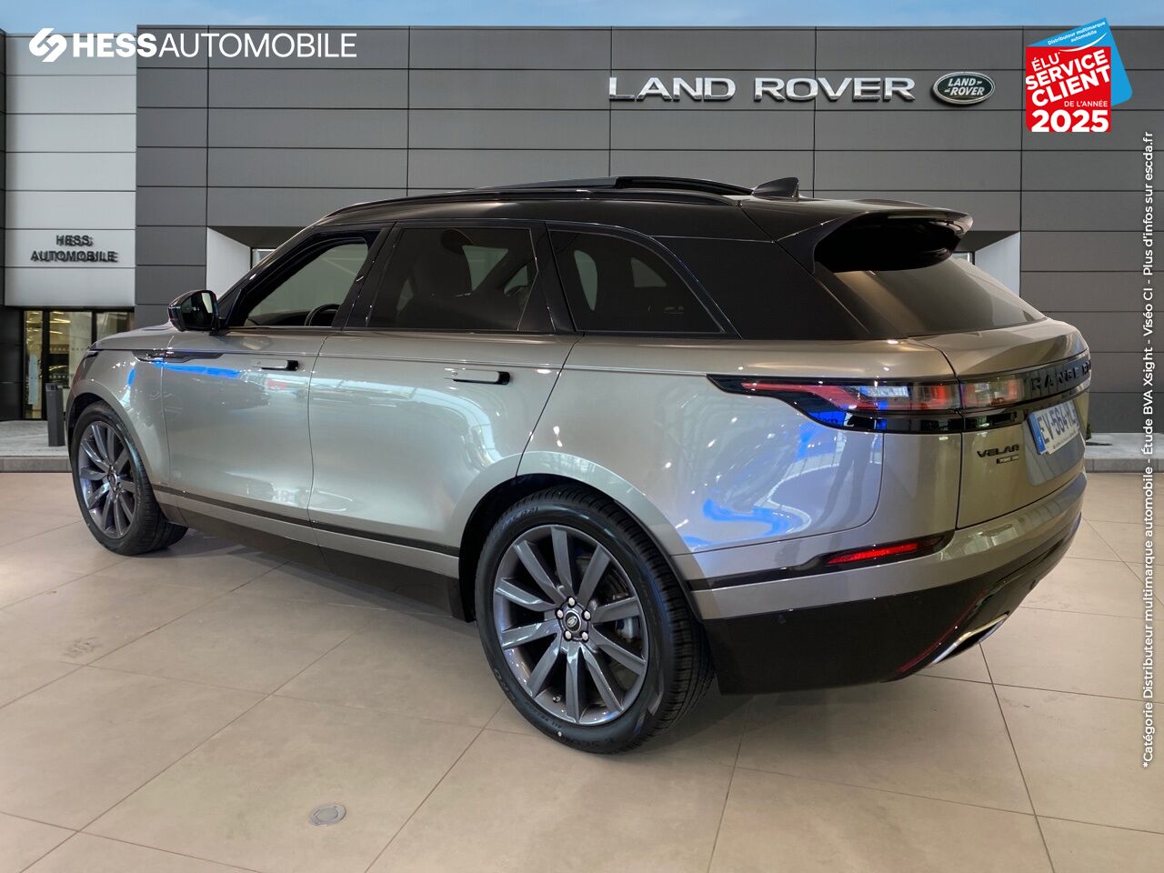 Véhicule d'occasion LAND-ROVER RANGE ROVER VELAR 3.0P V6 380CH R-DYNAMIC HSE AWD BVA chez Land Rover Strasbourg