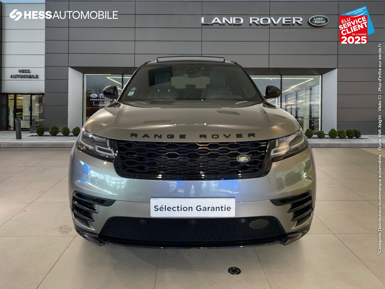 Véhicule d'occasion LAND-ROVER RANGE ROVER VELAR 3.0P V6 380CH R-DYNAMIC HSE AWD BVA chez Land Rover Strasbourg