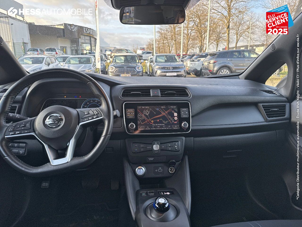 Véhicule d'occasion NISSAN LEAF 150CH 40KWH 10EME ANNIVERSAIRE 21 GPS CAMERA chez Nissan Thionville
