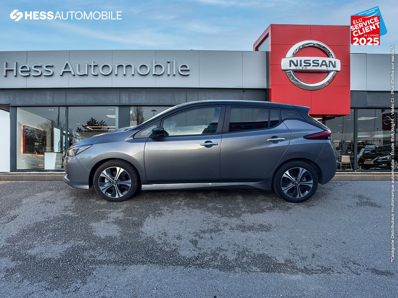Véhicule d'occasion NISSAN LEAF 150CH 40KWH 10EME ANNIVERSAIRE 21 GPS CAMERA chez Nissan Thionville