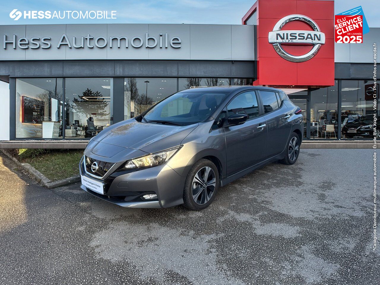 Véhicule d'occasion NISSAN LEAF 150CH 40KWH 10EME ANNIVERSAIRE 21 GPS CAMERA chez Nissan Thionville