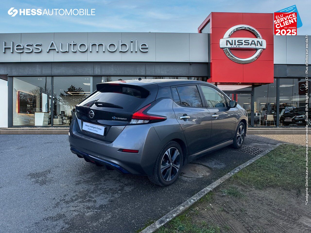 Véhicule d'occasion NISSAN LEAF 150CH 40KWH 10EME ANNIVERSAIRE 21 GPS CAMERA chez Nissan Thionville