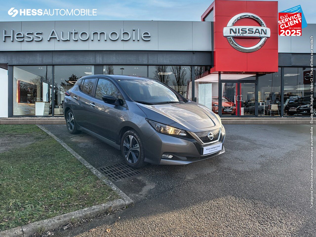 Véhicule d'occasion NISSAN LEAF 150CH 40KWH 10EME ANNIVERSAIRE 21 GPS CAMERA chez Nissan Thionville