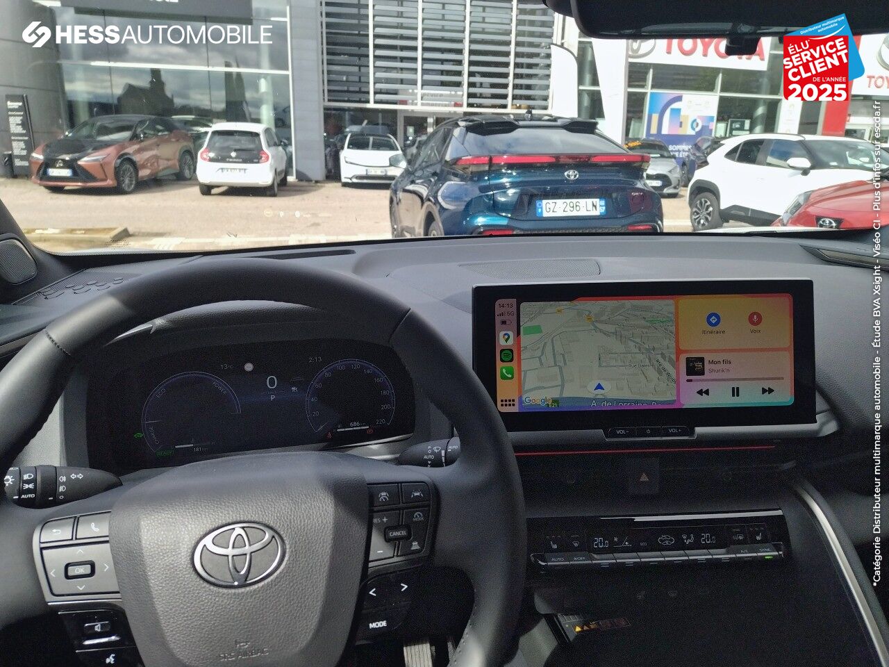 Véhicule neuf TOYOTA C-HR 1.8 140CH COLLECTION chez Toyota Metz