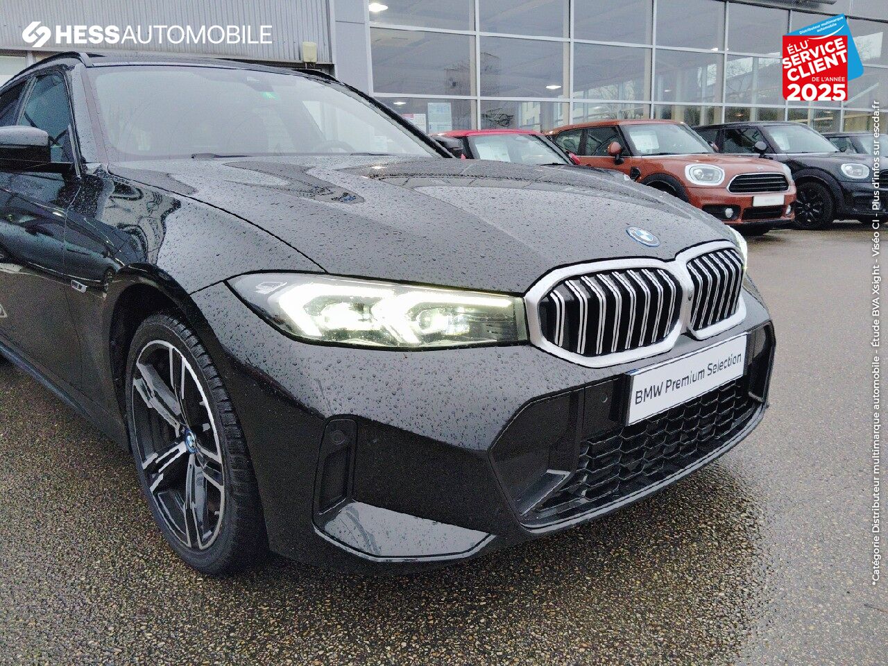 Véhicule d'occasion BMW SERIE 3 TOURING 320EA 204CH M SPORT SIEGES CHAUFF GPS CAMERA chez BMW Besançon