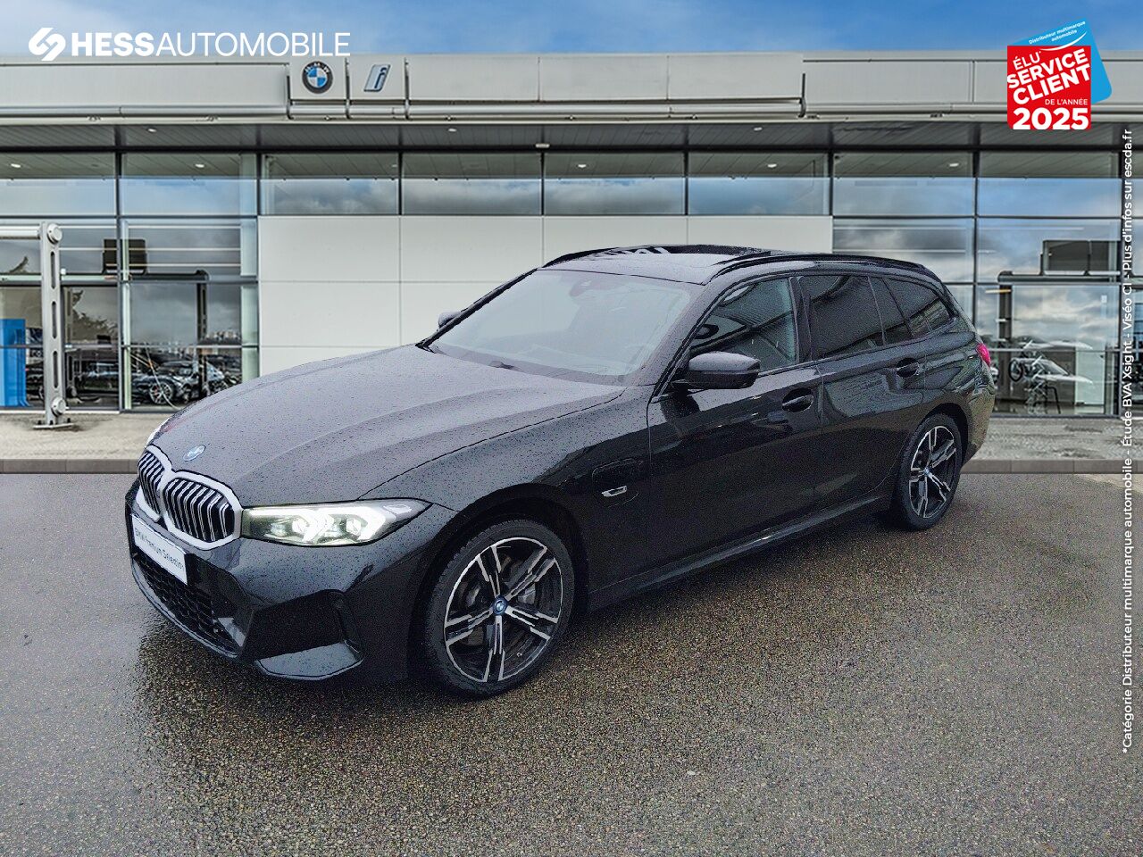 Véhicule d'occasion BMW SERIE 3 TOURING 320EA 204CH M SPORT SIEGES CHAUFF GPS CAMERA chez BMW Besançon