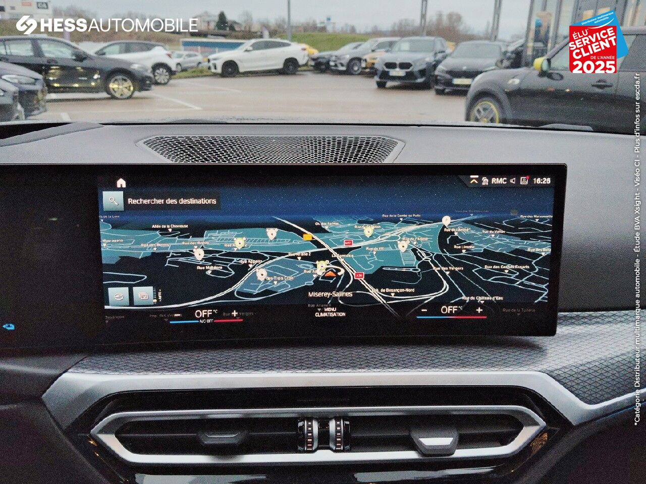 Véhicule d'occasion BMW SERIE 3 TOURING 320EA 204CH M SPORT SIEGES CHAUFF GPS CAMERA chez BMW Besançon