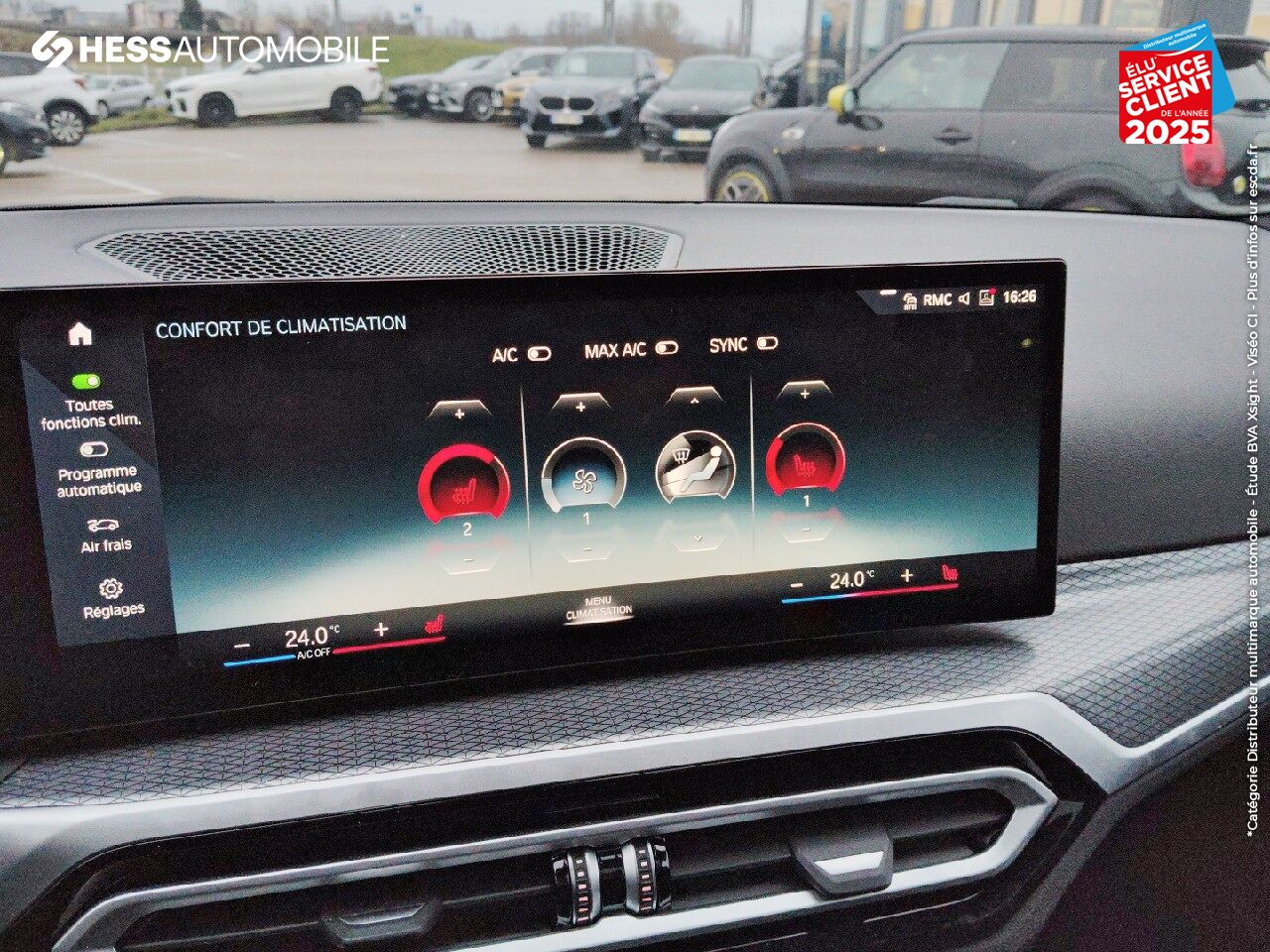 Véhicule d'occasion BMW SERIE 3 TOURING 320EA 204CH M SPORT SIEGES CHAUFF GPS CAMERA chez BMW Besançon
