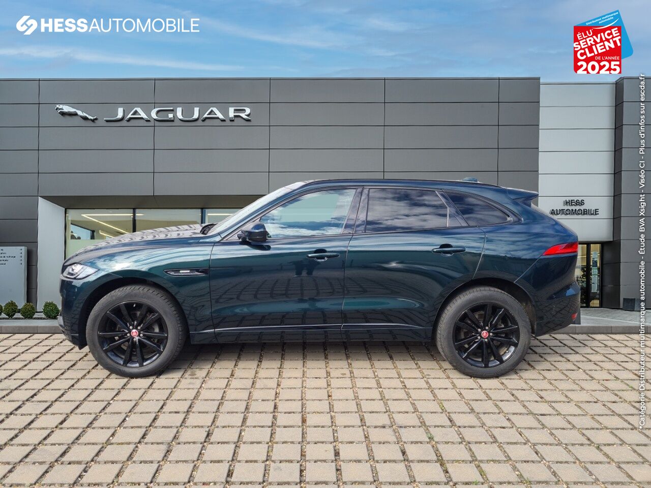 Véhicule d'occasion JAGUAR F-PACE 2.0D 180CH R-SPORT BVA8 chez Jaguar Strasbourg