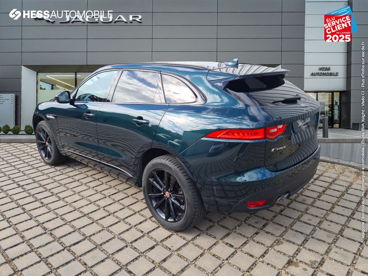 Véhicule d'occasion JAGUAR F-PACE 2.0D 180CH R-SPORT BVA8 chez Jaguar Strasbourg