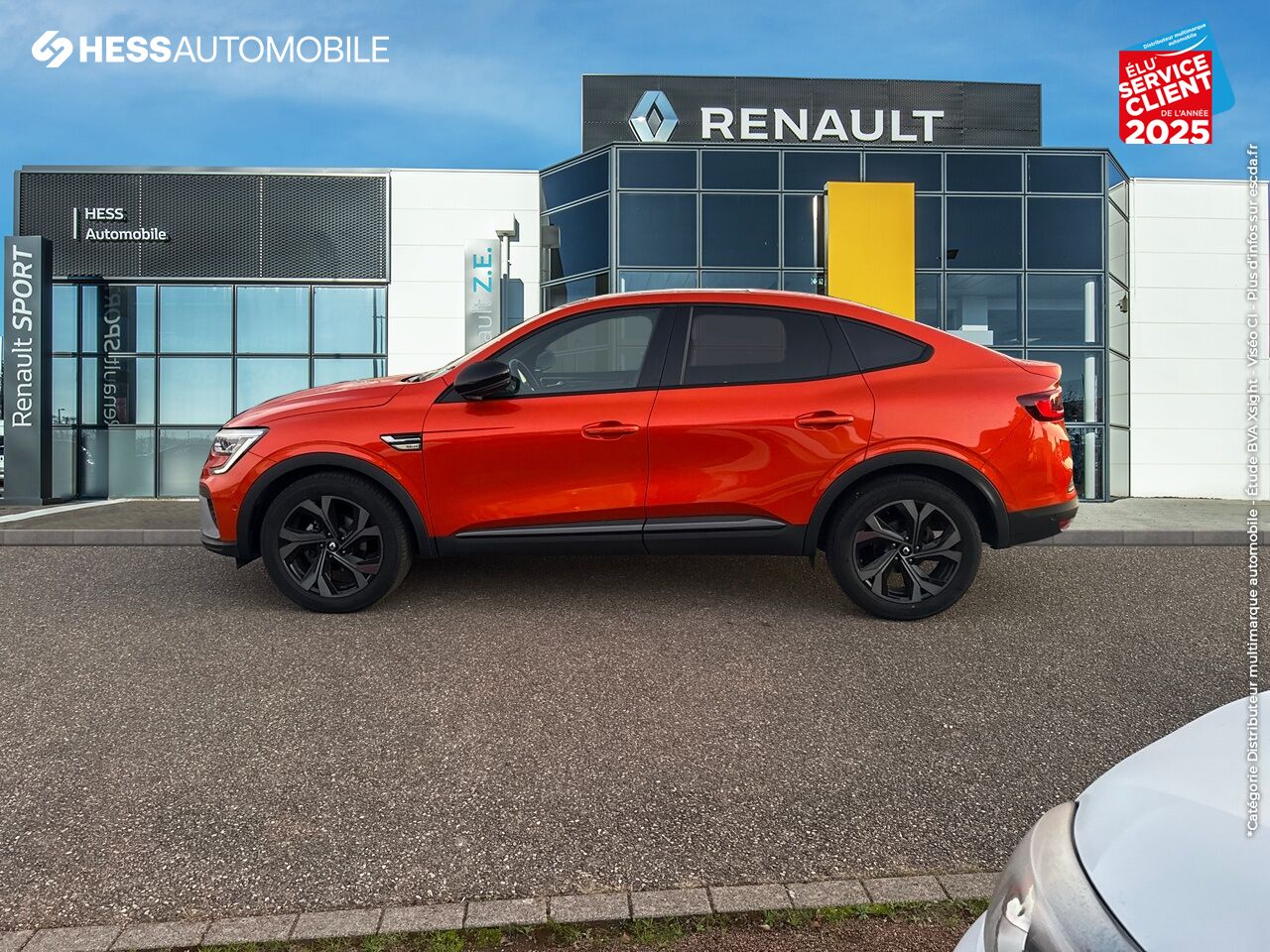 Véhicule d'occasion RENAULT ARKANA 1.3 TCE MILD HYBRID 160CH RS LINE EDC -22 chez Hyundai Chalons