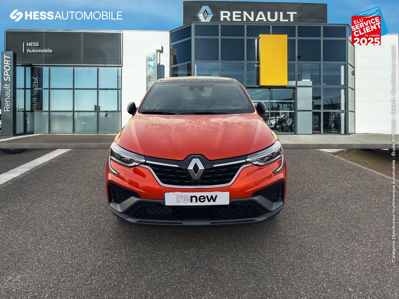Véhicule d'occasion RENAULT ARKANA 1.3 TCE MILD HYBRID 160CH RS LINE EDC -22 chez Hyundai Chalons