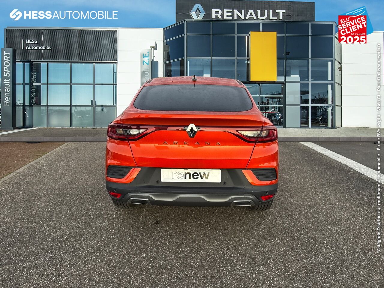 Véhicule d'occasion RENAULT ARKANA 1.3 TCE MILD HYBRID 160CH RS LINE EDC -22 chez Hyundai Chalons