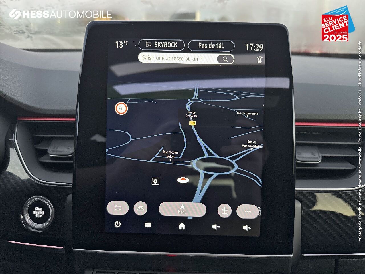 Véhicule d'occasion RENAULT ARKANA 1.3 TCE MILD HYBRID 160CH RS LINE EDC -22 chez Hyundai Chalons