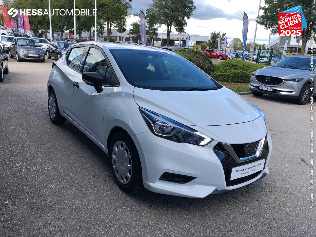 Véhicule d'occasion NISSAN MICRA 1.5 DCI 90CH VISIA PACK 2018 chez Nissan Beaune