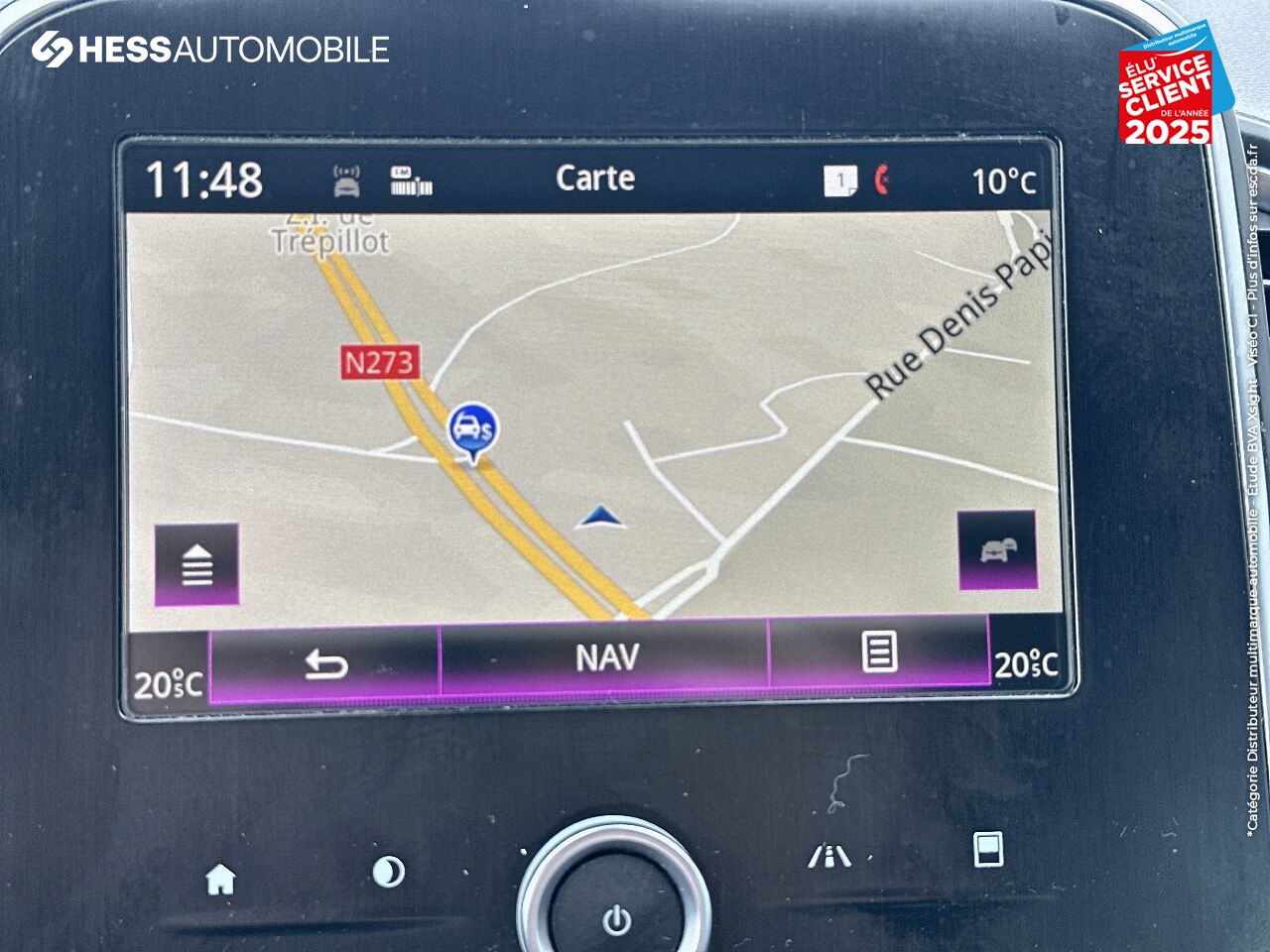 Véhicule d'occasion RENAULT SCENIC 1.2 TCE 130CH ENERGY BUSINESS GPS RADAR AV/AR chez Renault Saint-Louis