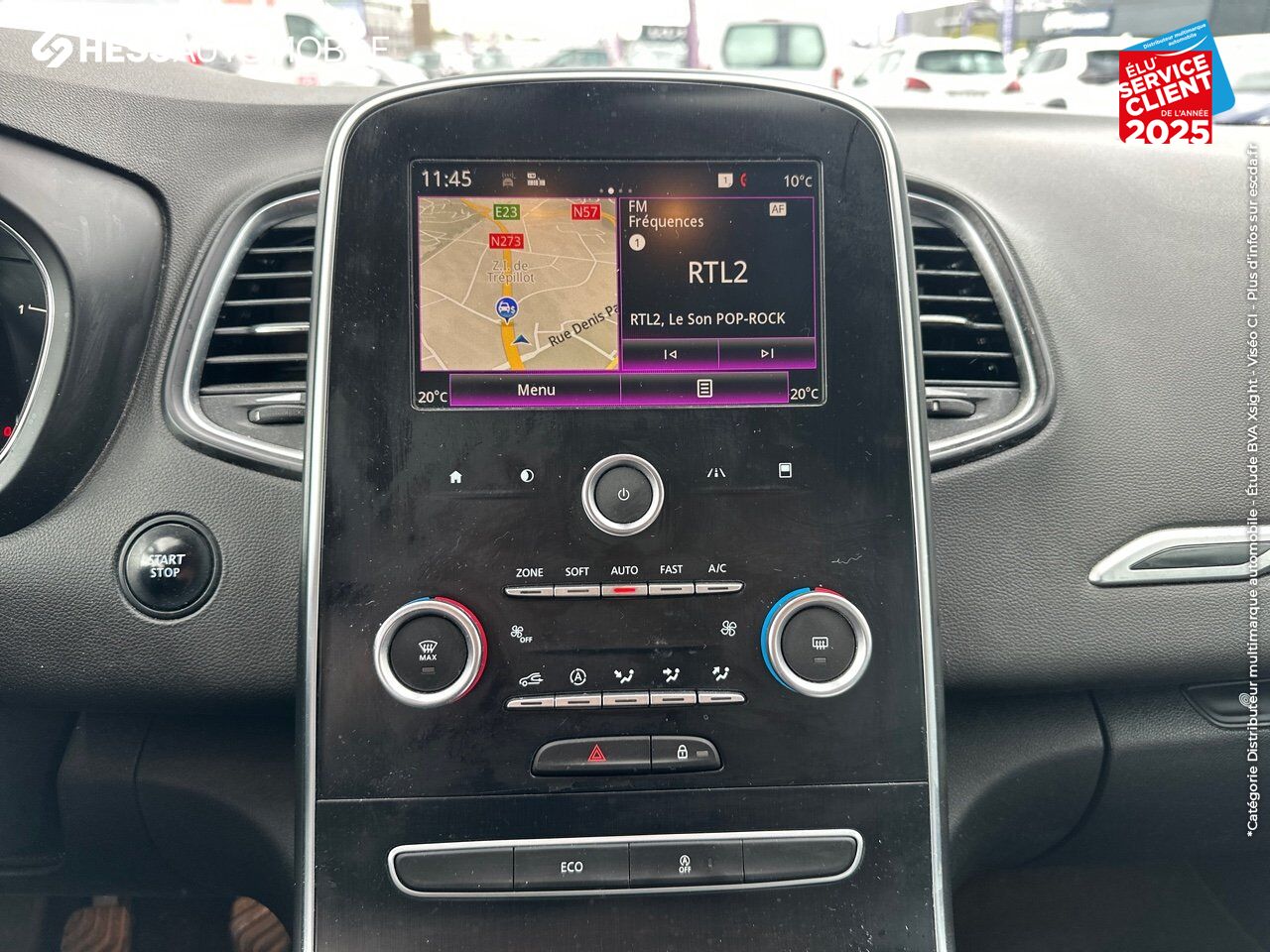 Véhicule d'occasion RENAULT SCENIC 1.2 TCE 130CH ENERGY BUSINESS GPS RADAR AV/AR chez Renault Saint-Louis