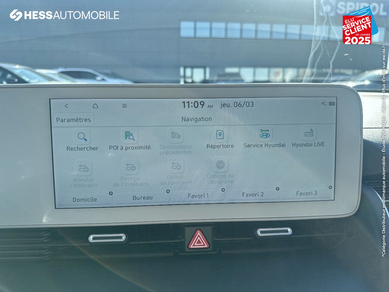 Véhicule d'occasion HYUNDAI IONIQ 5 58 KWH - 170CH CREATIVE SIEGES CHAUF VOLANT CHAUF GPS CAMERA chez Hyundai Chalons