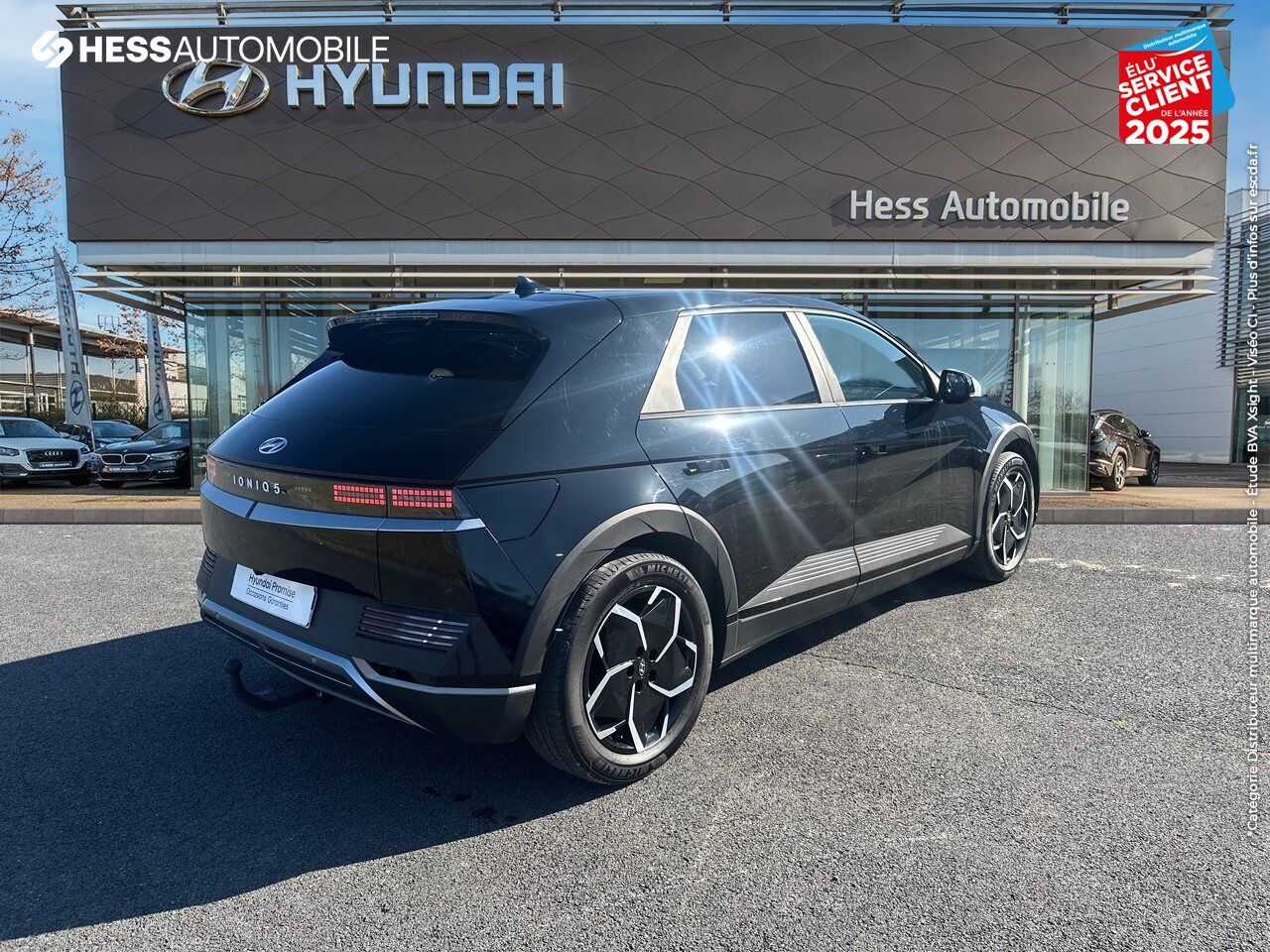 Véhicule d'occasion HYUNDAI IONIQ 5 58 KWH - 170CH CREATIVE SIEGES CHAUF VOLANT CHAUF GPS CAMERA chez Hyundai Chalons