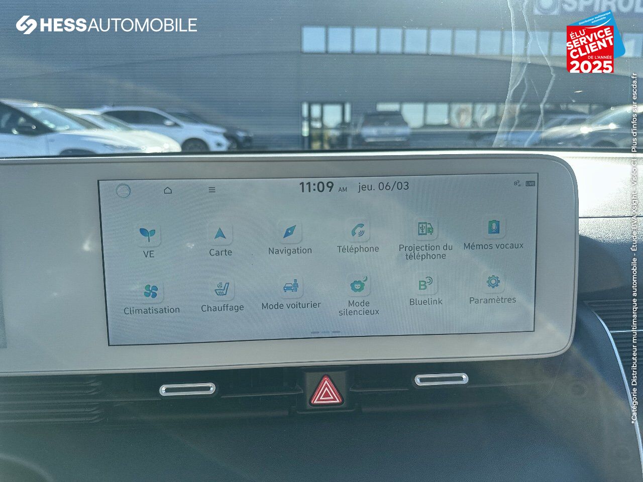 Véhicule d'occasion HYUNDAI IONIQ 5 58 KWH - 170CH CREATIVE SIEGES CHAUF VOLANT CHAUF GPS CAMERA chez Hyundai Chalons