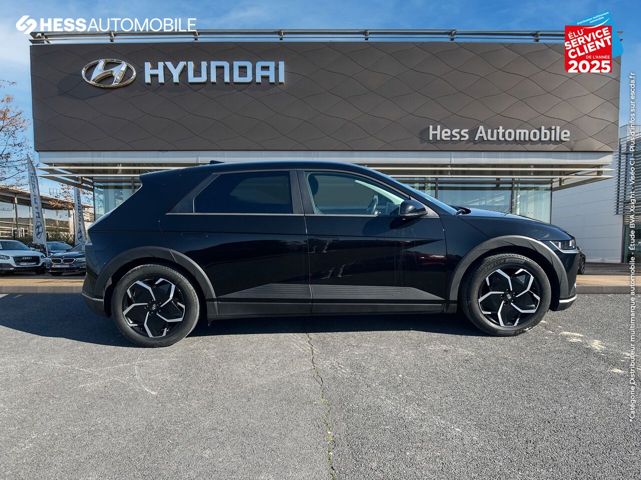 Véhicule d'occasion HYUNDAI IONIQ 5 58 KWH - 170CH CREATIVE SIEGES CHAUF VOLANT CHAUF GPS CAMERA chez Hyundai Chalons