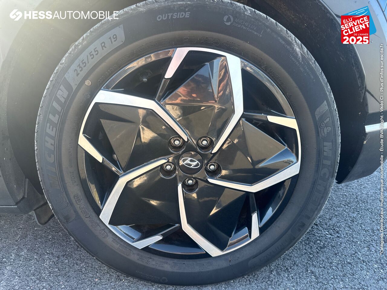 Véhicule d'occasion HYUNDAI IONIQ 5 58 KWH - 170CH CREATIVE SIEGES CHAUF VOLANT CHAUF GPS CAMERA chez Hyundai Chalons