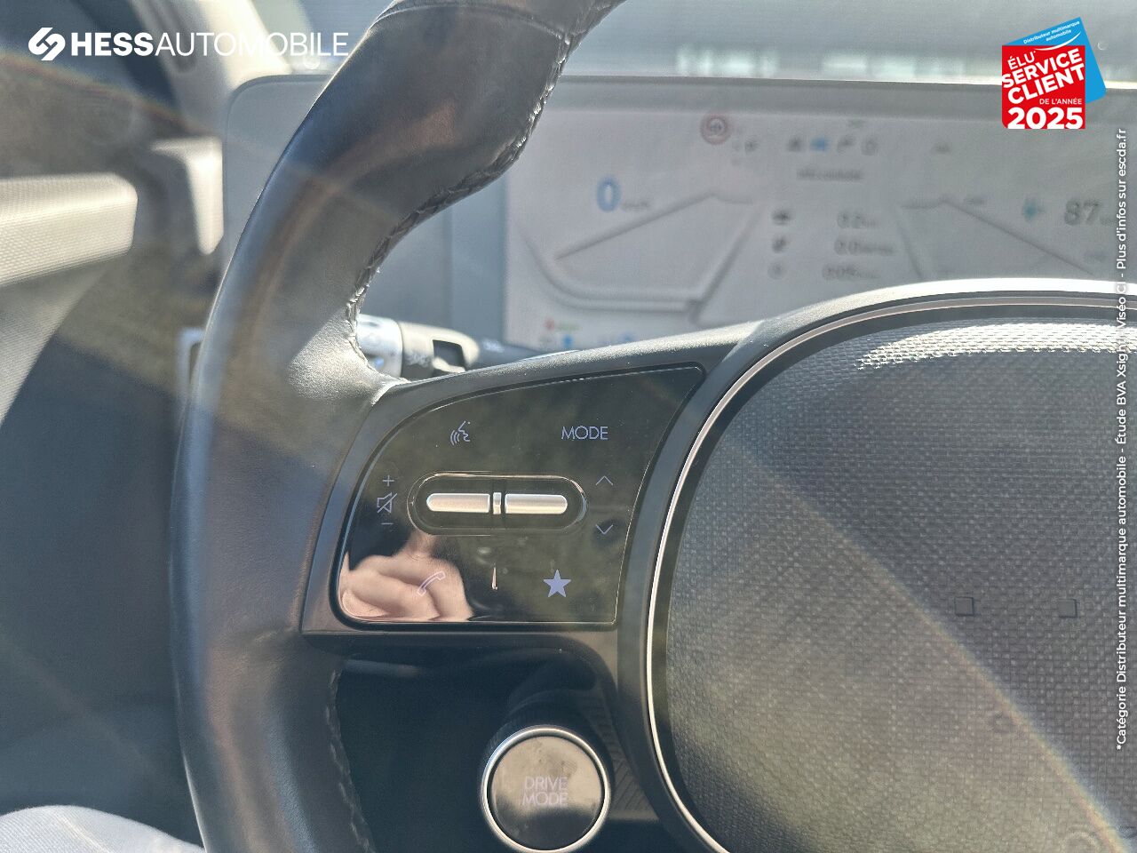 Véhicule d'occasion HYUNDAI IONIQ 5 58 KWH - 170CH CREATIVE SIEGES CHAUF VOLANT CHAUF GPS CAMERA chez Hyundai Chalons