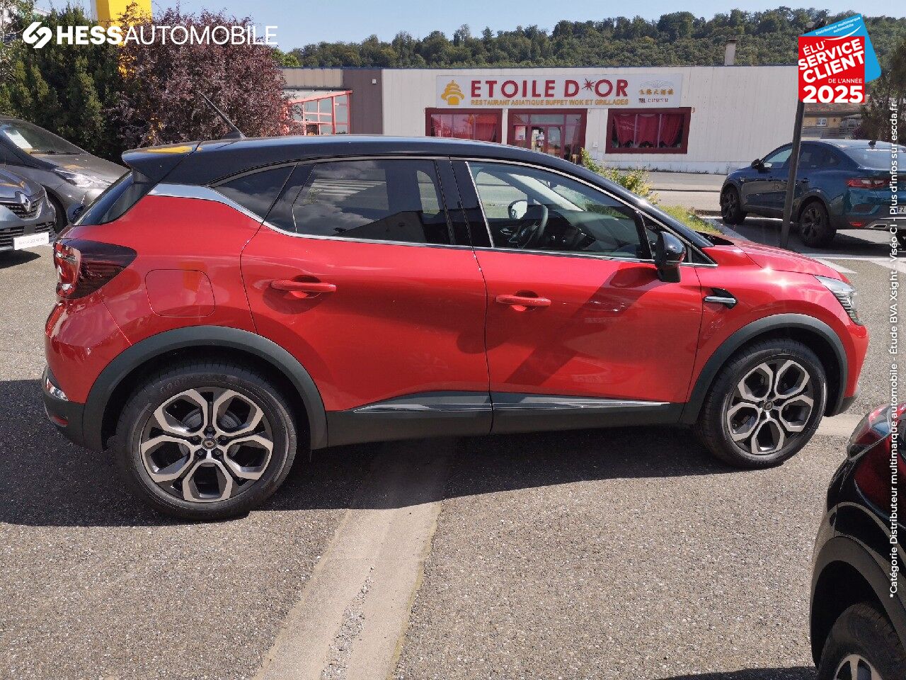 Véhicule d'occasion RENAULT CAPTUR 1.0 TCE 100CH INTENS GPS RADAR AR LED chez Renault Forbach