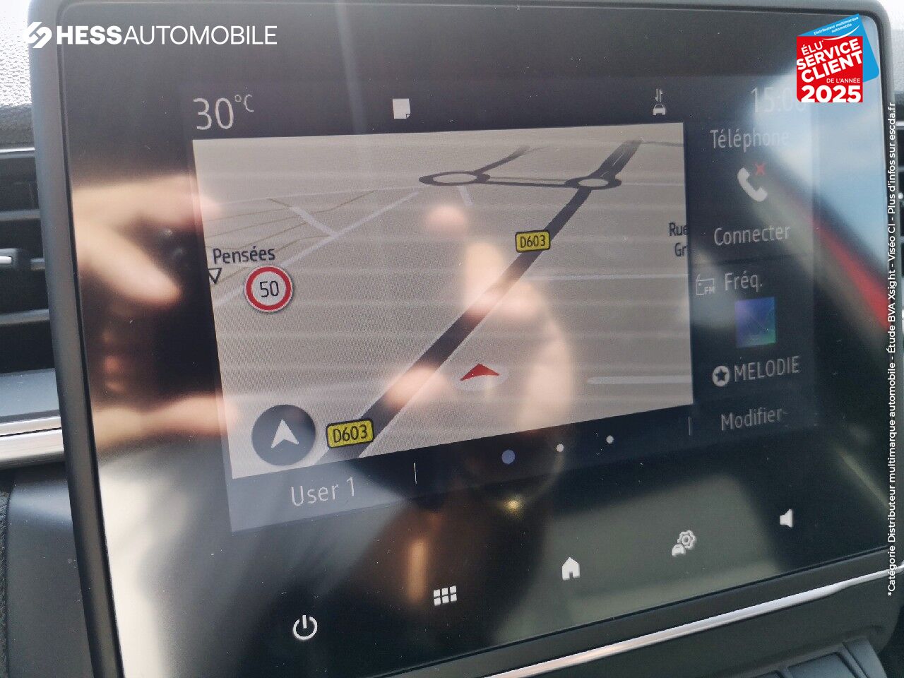 Véhicule d'occasion RENAULT CAPTUR 1.0 TCE 100CH INTENS GPS RADAR AR LED chez Renault Forbach
