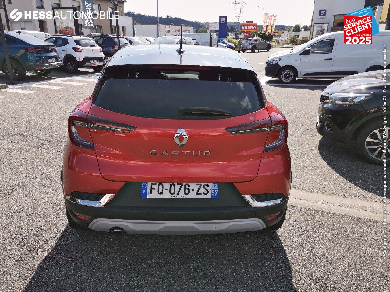 Véhicule d'occasion RENAULT CAPTUR 1.0 TCE 100CH INTENS GPS RADAR AR LED chez Renault Forbach