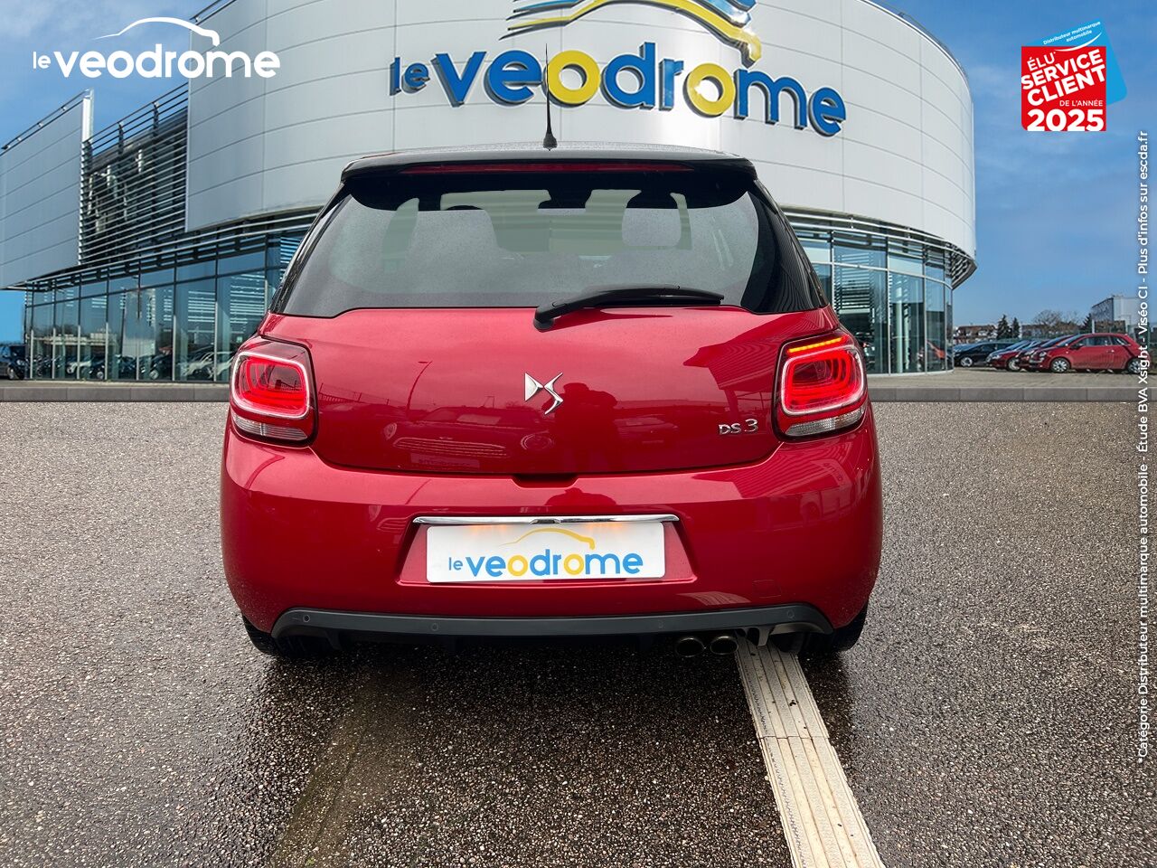 Véhicule d'occasion DS DS 3 THP 165CH SPORT CHIC S/S GPS CAMERA chez Le Veodrome