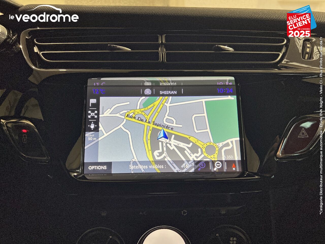 Véhicule d'occasion DS DS 3 THP 165CH SPORT CHIC S/S GPS CAMERA chez Le Veodrome